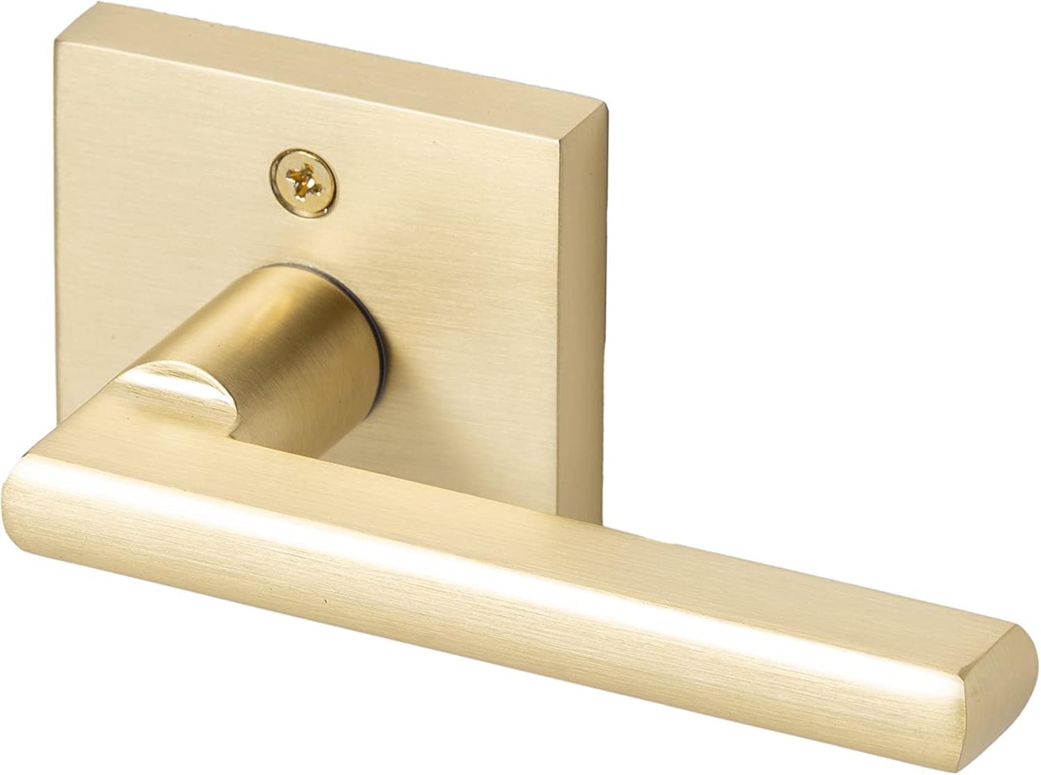 EHOMEWARE Gold Dummy Door Levers Interior Door Handles, Heavy Duty Levers For Closet, Non - View #6