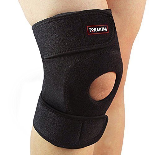 Amazon Knee Support Brace Adjustable Neoprene with Basic Open Patella