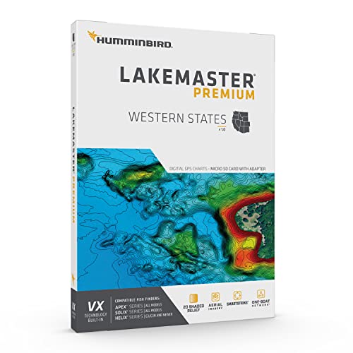 Image of Humminbird LakeMaster Premium Map SD Card for Fish Finders