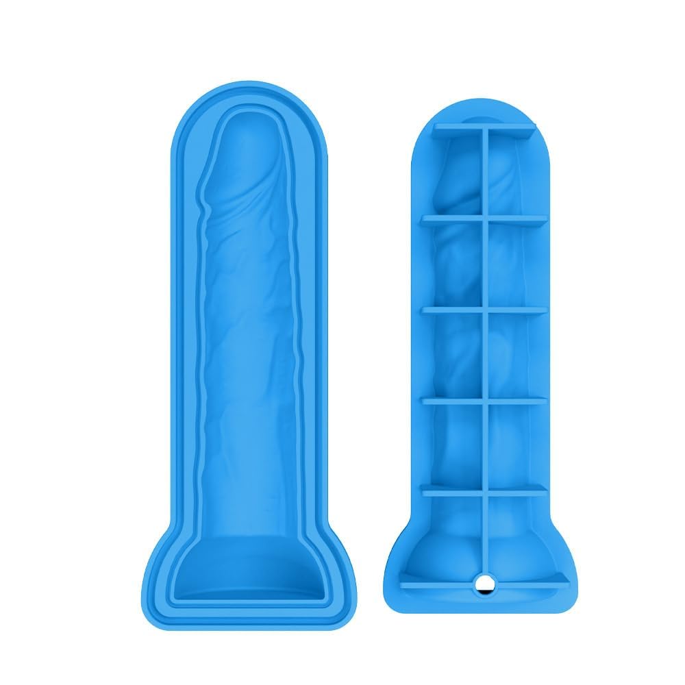 Amazon.com: NuoReel Adult Prank Butt Plug Shaped Ices Cubes Dick Molds dildo  ice mold Tray for Tumbler Cup Trays Silicone Mold for for Freezer, Ice  Drink, Juice, Whiskey, Cocktail (Pink&Blue): Home &