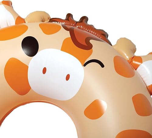 Miniatura 3 de BigMouth x Squishmallows - Flotador inflable grande original para piscina, tubo de natación para adultos y niños, suministros para fiestas en la