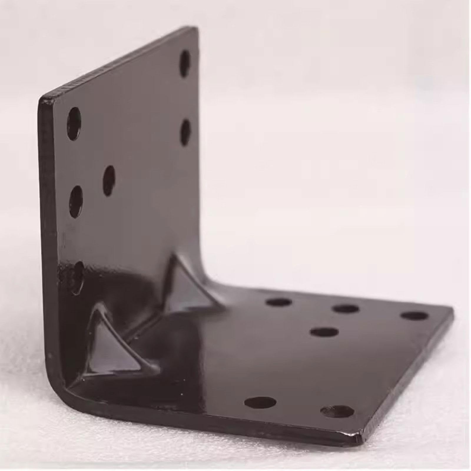 Support de montage pour treuil manuel de 1 200/1 800 livres, accessoire universel, conception multi-trous, assemblage simple, angle droit en acier