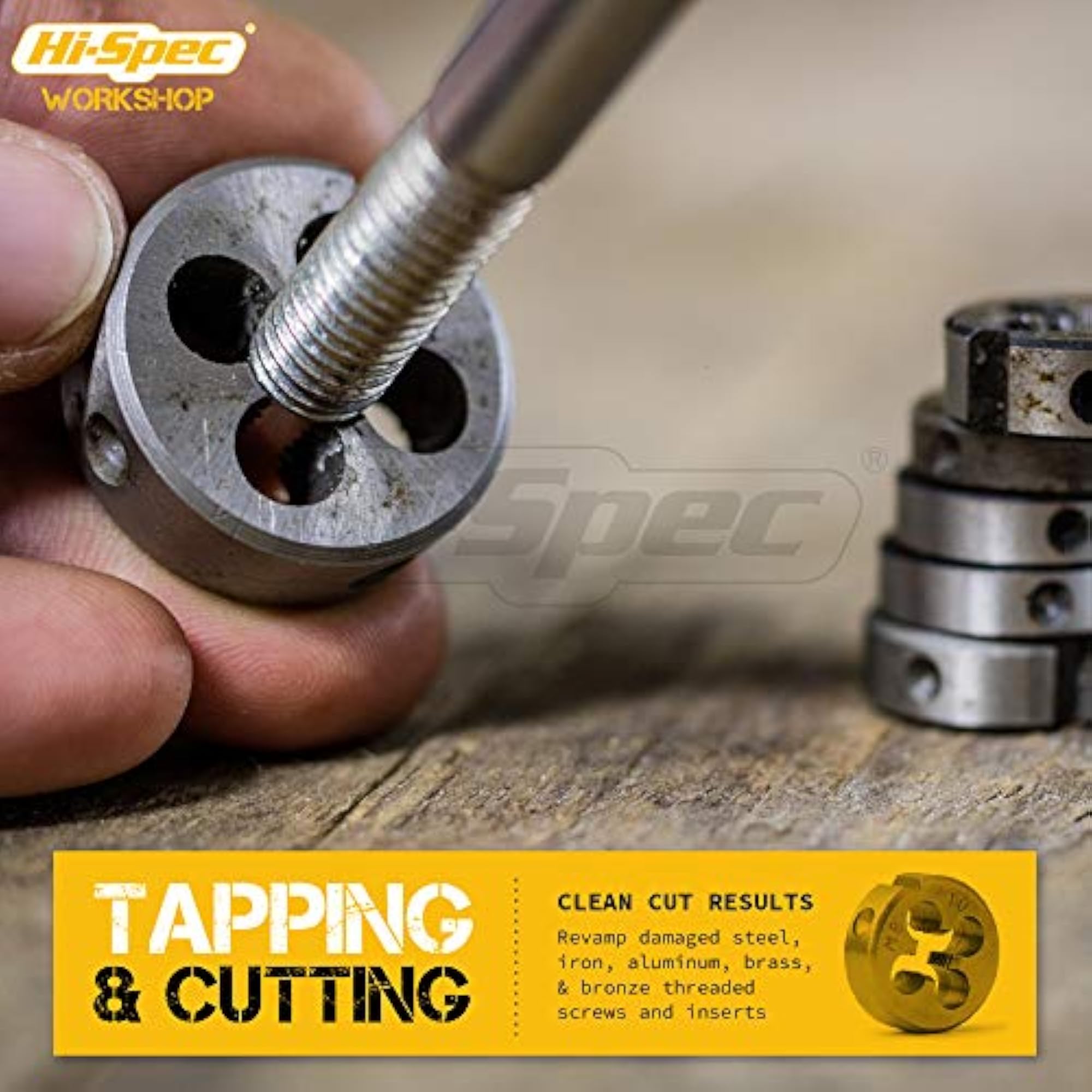 Tap and Die Set, SAE & Metric Wrench Set, Gift for DIY Enthusiasts
