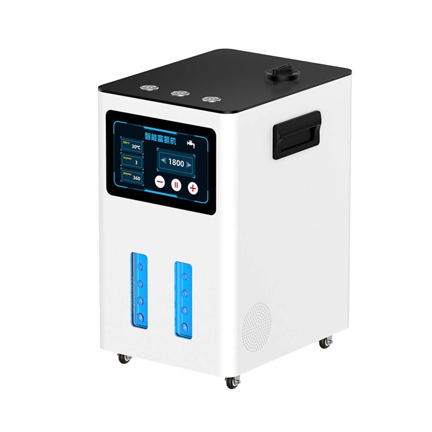 Inhalator Wodorowy, Inhalator Trzypunktowy, Zaawansowana Technologia Spe Generuje Wodór O Czystości 99,99%, Który Może Redukować Drobne Zmarszczki I Odmładzać Skórę(White,3000ml/min)