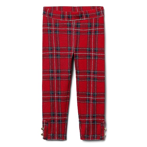 Janie and Jack Girl's Plaid Sweater Leggings (Toddler/Little Kids/Big Kids)