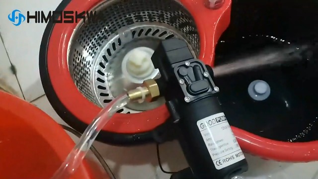 Pompa Acqua CYBERNOVA 12V 7L/min 174 PSI - Autoadescante, Per Campeggio, Barca, Giardino