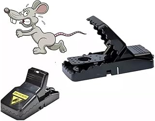 BATUUTAH Rat Traps that Kill Instantly Reusable Professional mouse traps mice traps for Garden Indoors Outdoors UK Rodent Control (2x Rat Traps Shark)