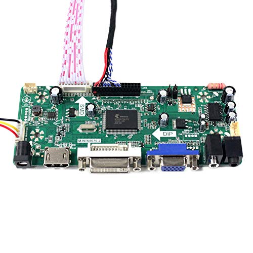 Image of VSDISPLAY 10.4'' 1024x768 IPS LCD Screen VS140T-003A with VGA DVI Board Kit
