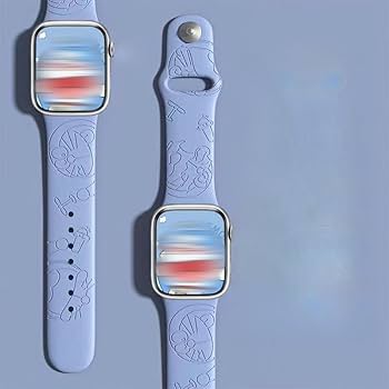 Amazon.co.jp: アップルウォッチ バンド ドラえもんス 交換