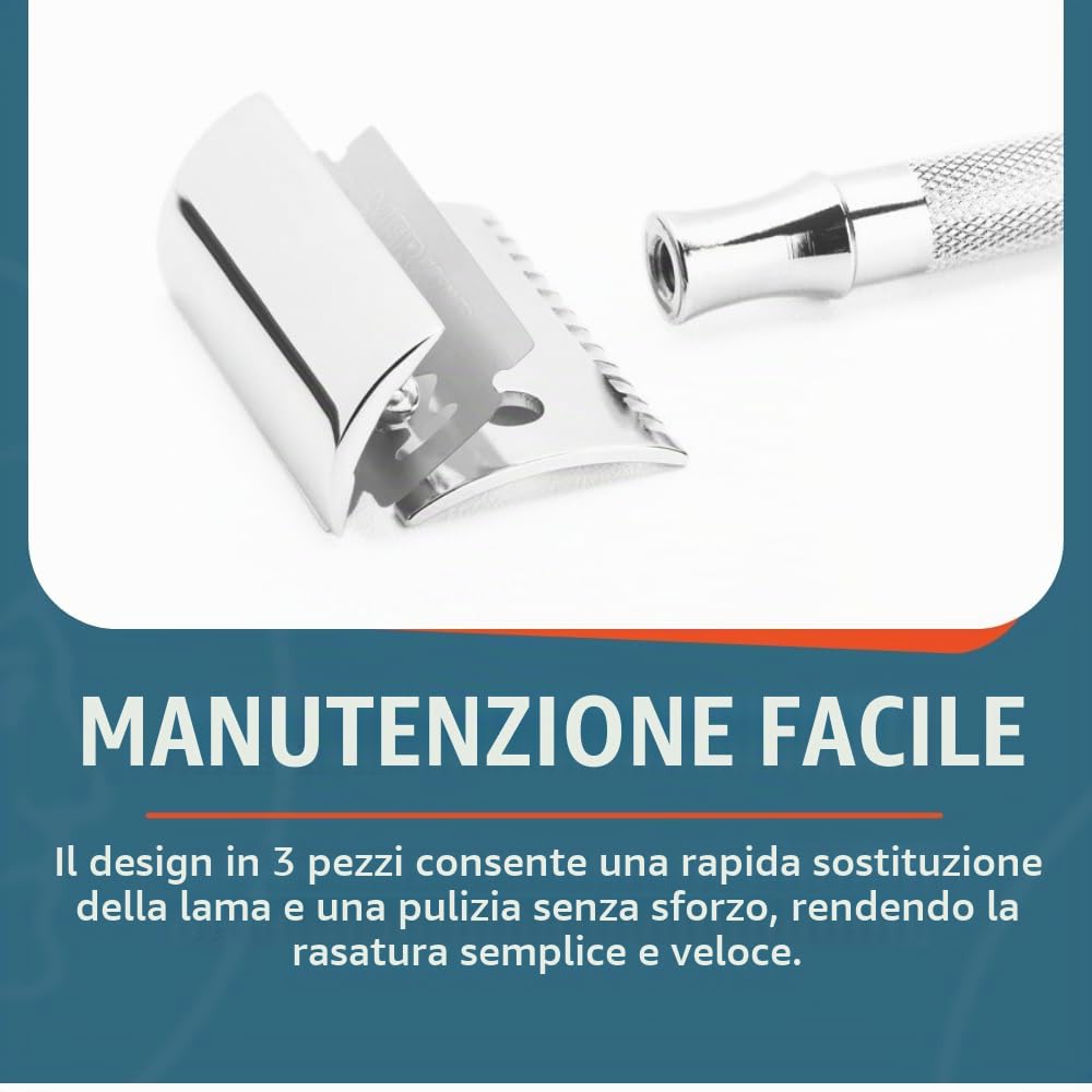 Merkur Rasoio di sicurezza - 1 pezzo