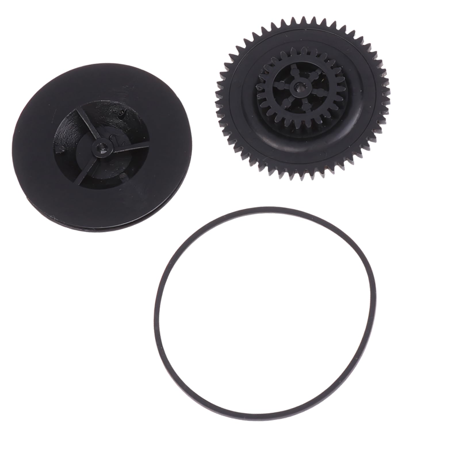 Msioytog Smooth Operate Head Assembly with Wear Resistant Gears and Belt Cassettes Deck Gear Loader Driver Belt Cassettes Deck Gear