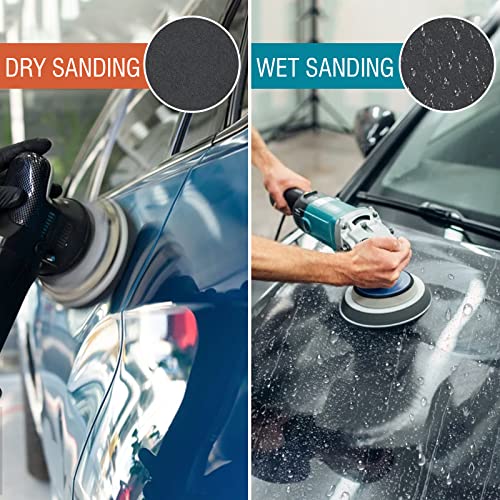 Bolatus 25 Dischi Abrasivi Rotondi a Secco, Grana