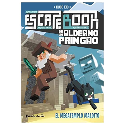 Escape book de un aldeano pringao. El megatemplo maldito (Minecraft)