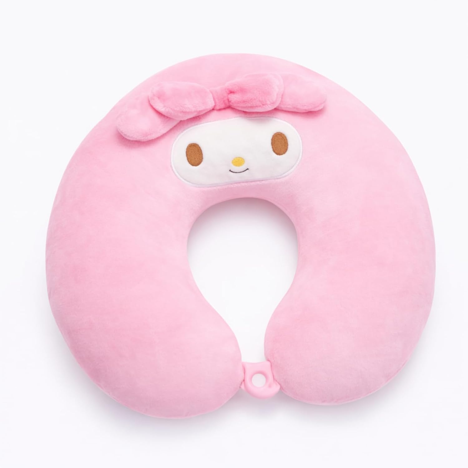 Kids Cartoon U-Shaped Travel Neck Pillow | Soft Plush Head & Neck Support Cushion for Car, Flight & Airplane Travel for Boys & Girls. (Pink Pillow)-image-12