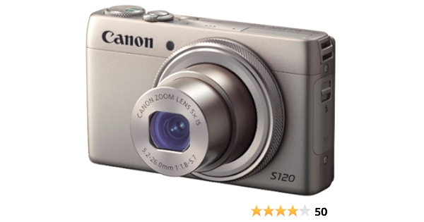 Canon Digital Camera PowerShot S120 (Silver) 1.8 - Amazon.com