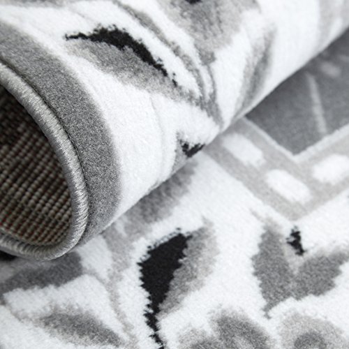 Home Dynamix 7015-45 Lyndhurst Sheraton Runner Area Rug, Gray #TOP2