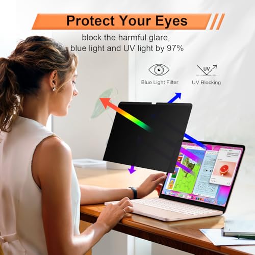 Image of Magnetic Privacy Screen for MacBook Neo 13 Inch A18 Pro 2026, Matte Removable Anti Glare Blue Light Filter