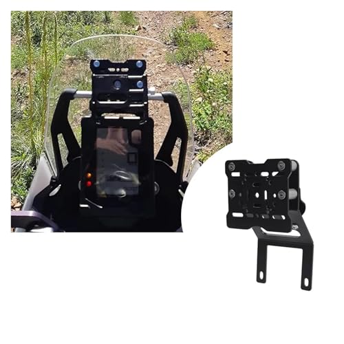 Plaque Navigation GPS Tenere 700 Fixation Haute Anti-Reflet - 4