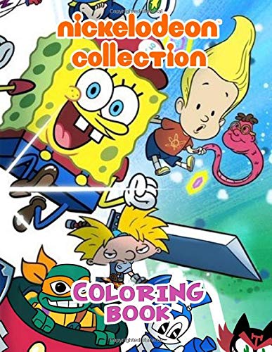 Buy Nickelodeon Collection Coloring Book: 90's Nick Coloring Books for Fans, 50+ Nicktoons ...