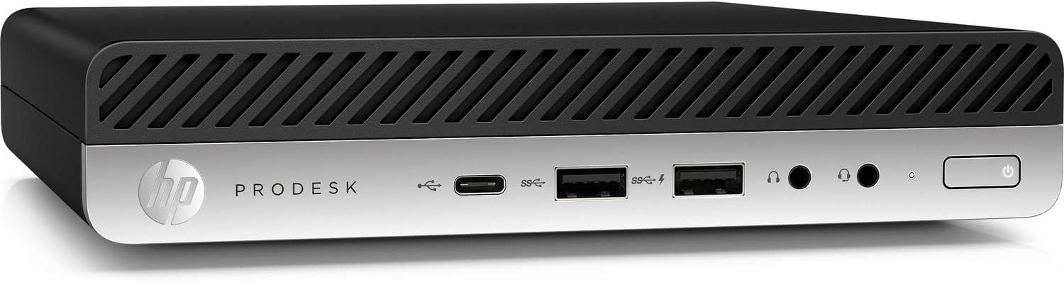 HP Prodesk Mini PC DM Core i5 8th, 16GB RAM, 240GB SSD, WiFi USB, Windows 11 Pro + Libre Office (Ricondizionato)