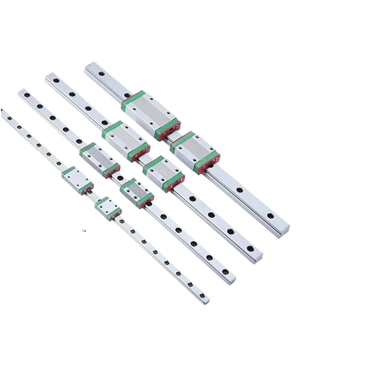 Rail linéaire miniature MGN7H/12C/9H/15H (70-90 mm) + guide (1 pièce)(MGN7H,70mm)