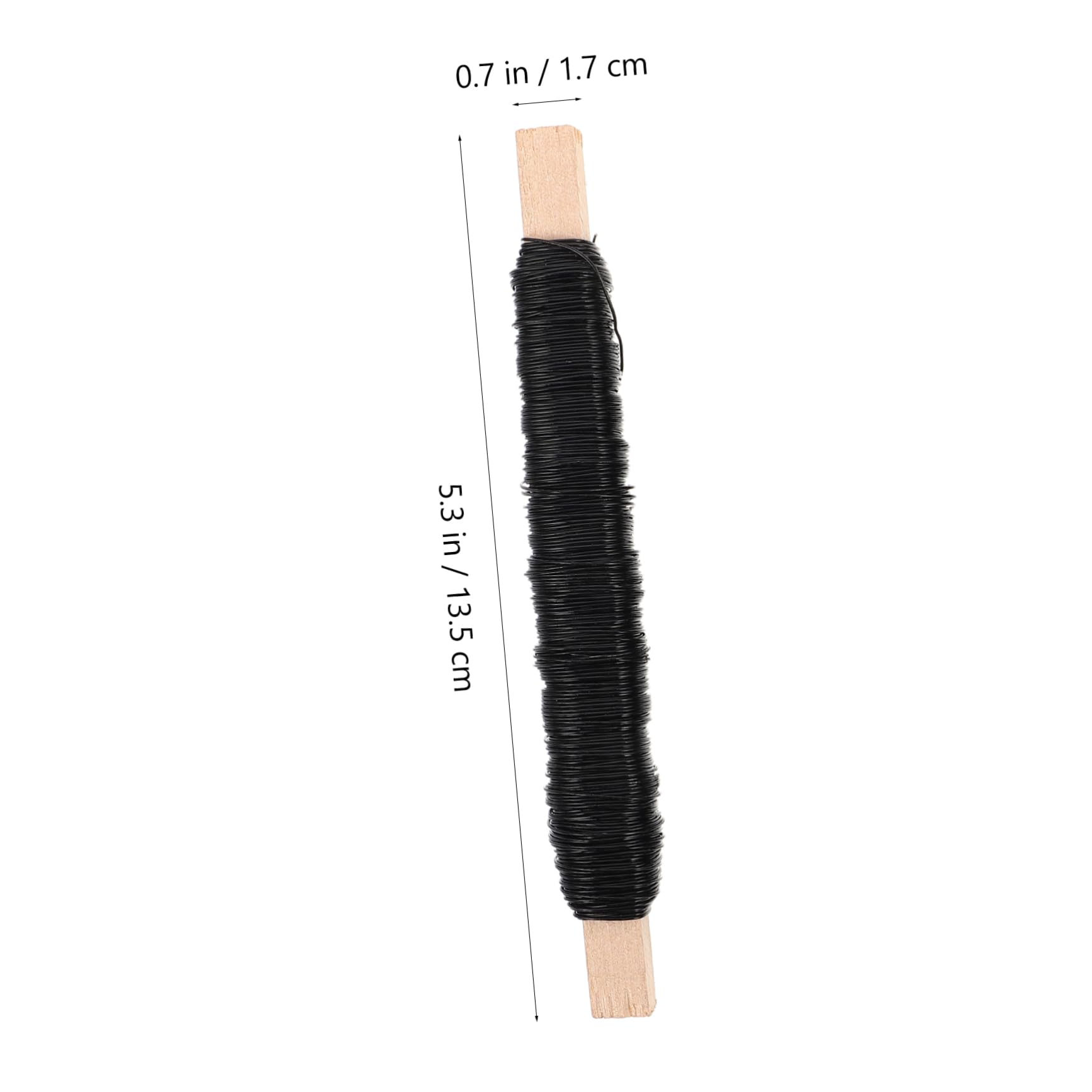 Operitacx Floral Wire for Crafts 4 Rolls Bendable Stems Iron Wire Artificial Flower Making Supplies