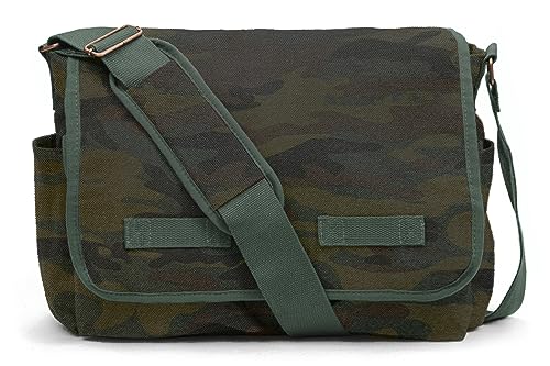 Image of Sweetbriar Classic Messenger Bag - Vintage Canvas Shoulder Bag for All-Purpose Use