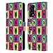 Head Case Designs sous Licence Officielle Batman DC Comics Tête De Pop Art Mode Vintage Coque en Cuir à Portefeuille Compatible avec Oppo Reno5 5G / Find X3 Lite