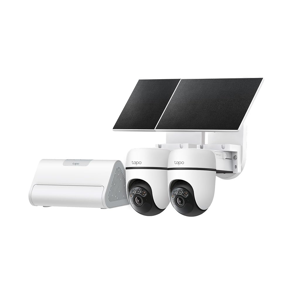 Amazon.co.jp: Tapo(タポ) 防犯カメラ 屋外 ソーラー C610 KIT 2台