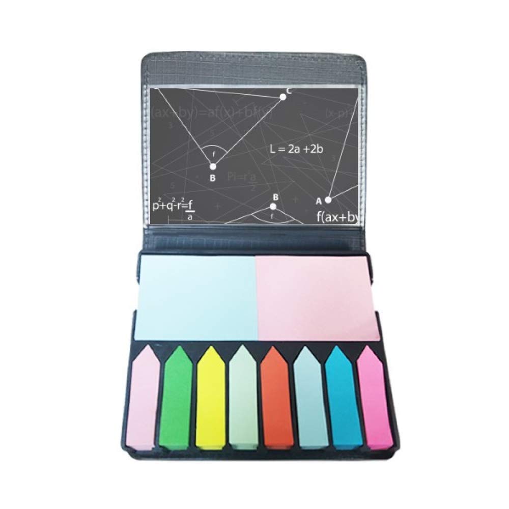 Marque-page mathématique gris angle qui protège vos coins de page