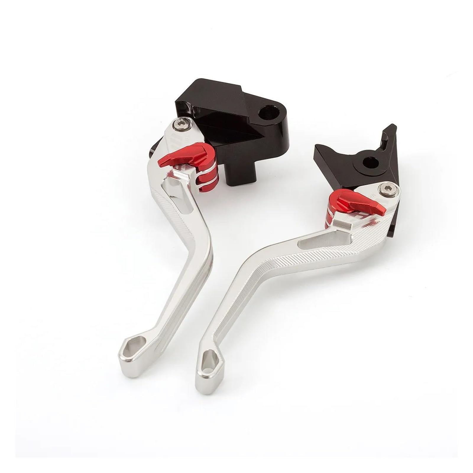 Rvevfbkbal Silver Motorcycle Adjustable Brake Clutch Lever Handles For Z1000 Z1000sx 2007-2016 Z750r Zx10r Zx6r 636(Silver)