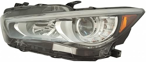 Para Infiniti Q50 Montaje de faros delanteros 2018 2019 lado del conductor para IN2502179  26060-6HH7A