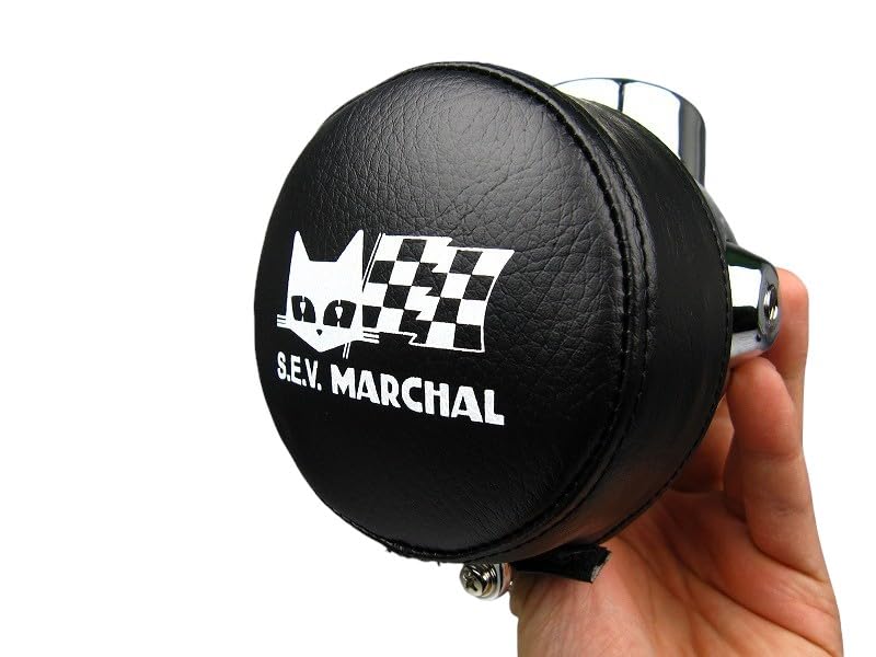 ライトカバー ヘッドライト マーシャル ロゴプレート MARCHAL