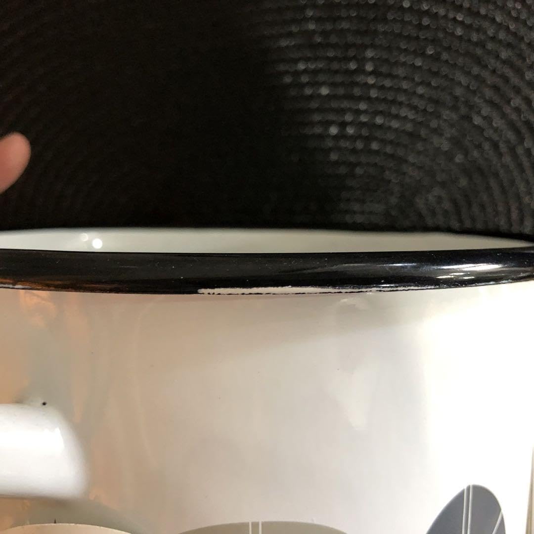 Amazon.co.jp: ムールラ ホーローキャセロール リーフ 鍋 北欧 両手鍋