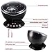 TOTOBAY [Newest Generation] Remote Control Ocean Wave Projector 12 LEDs & 7 Color Changing Modes Night Light and Built-in Mini Music Player for Living Room and Bedroom