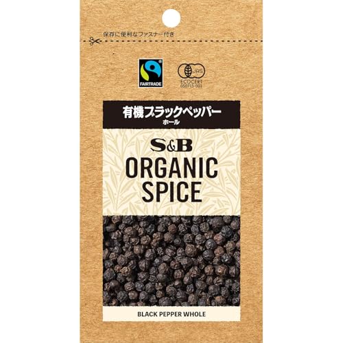 S&B GXr[Hi ORGANIC SPICE ܓL@ubNybp[iz[j 11.4g