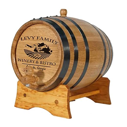 Personalized 5 Gallon Wine Barrel Kit