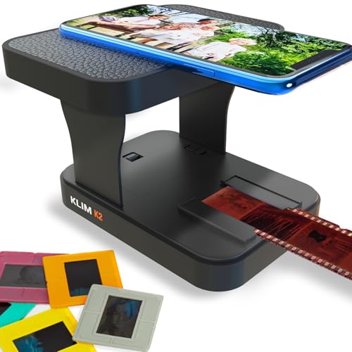 KLIM K2 Mobile Film Scanner 35mm + NEU + Positiv- & Negativ- Dia Scanner + Fotoscanner zum...