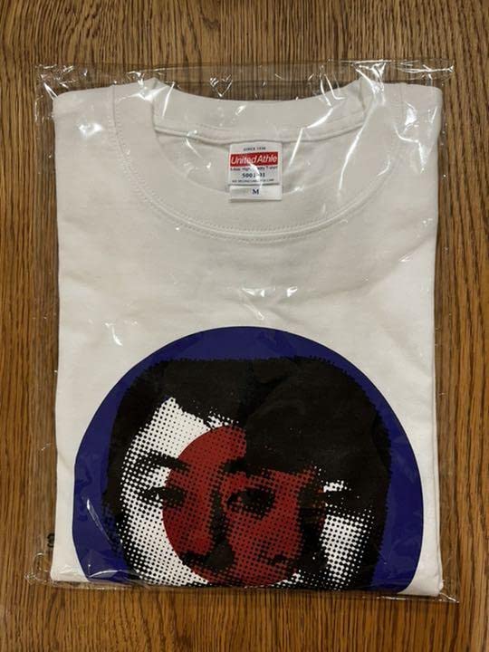 さらば青春の光×藤井健太郎 Tシャツ　Mサイズ さらば青春の光 x 藤井健太郎 ライブ会場限定Tシャツ 白 古着