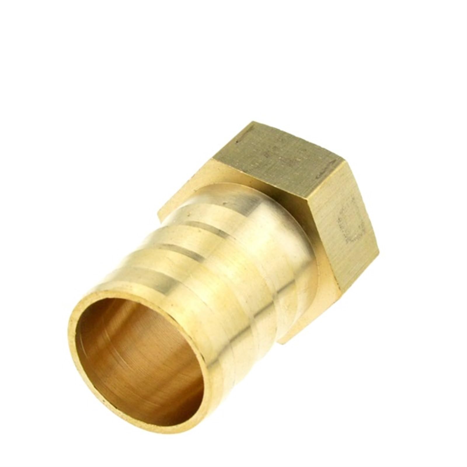 4PCS Brass 12mm 14mm 8mm 10mm 19mm 25mm Hose Barb Tail Fitting 3/4" PT BSP Female Thread Connector Joint Copper Pipe Coupler Adapter(25mm Barb 06)