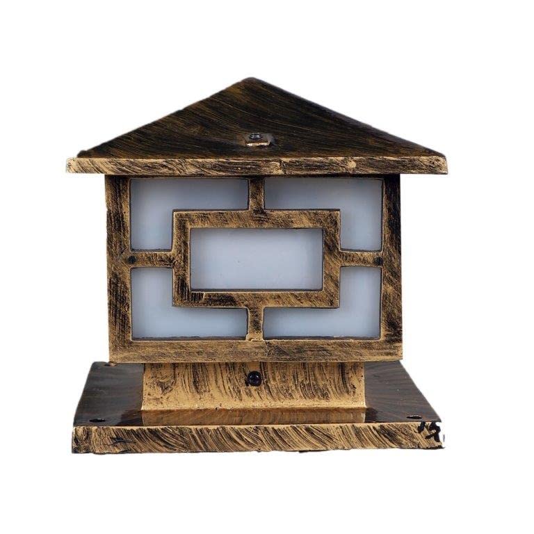 Image of ELIANTE Gate Lights | 3 Years Warranty | Free - LED LAMP (Amber - Small)