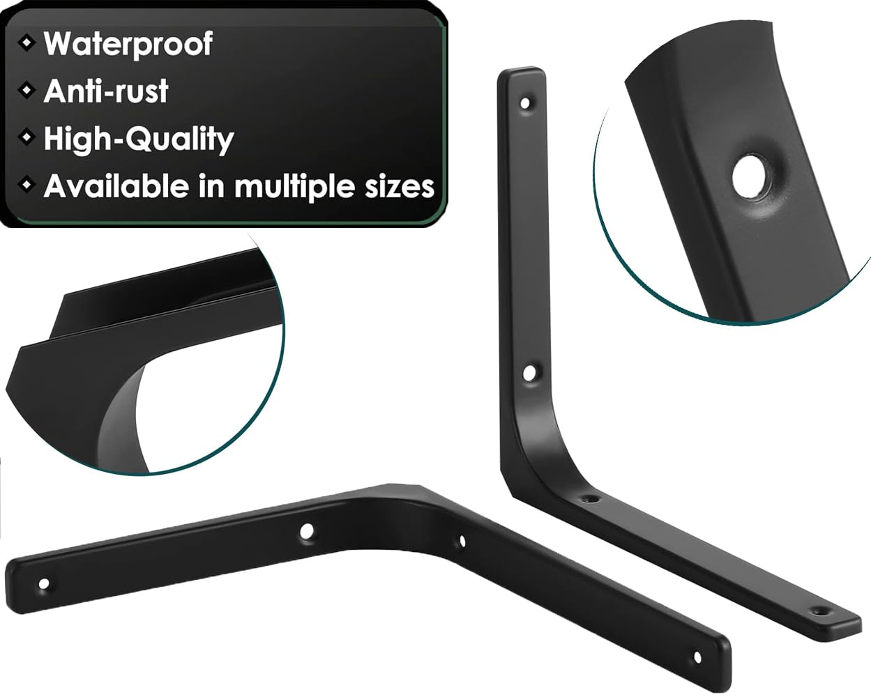 Supports Étagères Flottante Dissimulé - Équerre Pour Étagère, Supports