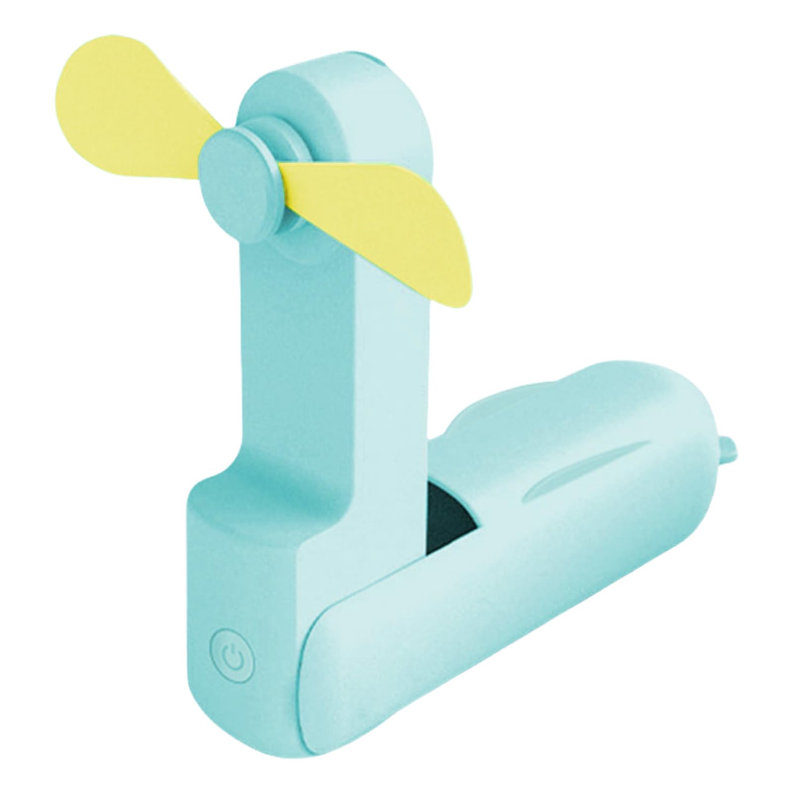 carotoe Handheld Portable Fan USB Rechargeable Foldable Quiet Operations Cooling Fan for Outdoor Activity and Use Lightweight USB Desk