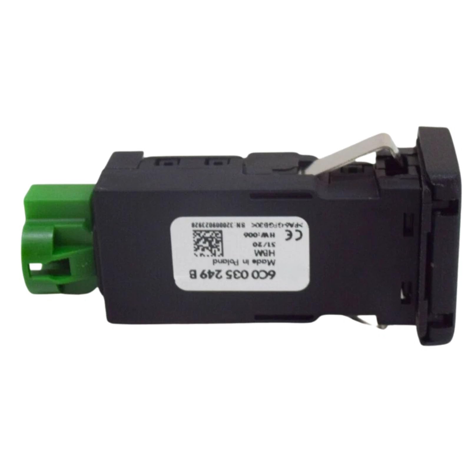 USB und Eingangsanschluss, Sound Enhancer, Schnellanschluss, Golf Fahrzeug, 6C0035249B, USB Assistent Anschluss