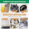 Remove Black Stain Remover For Pots & Pans,Stainless Steel Pot Pan Cleaner, Powerful Grease And Grime Cleaner,Easy Black Stain Removal for Cookware - No Damage To Pots & Pans (1) #5