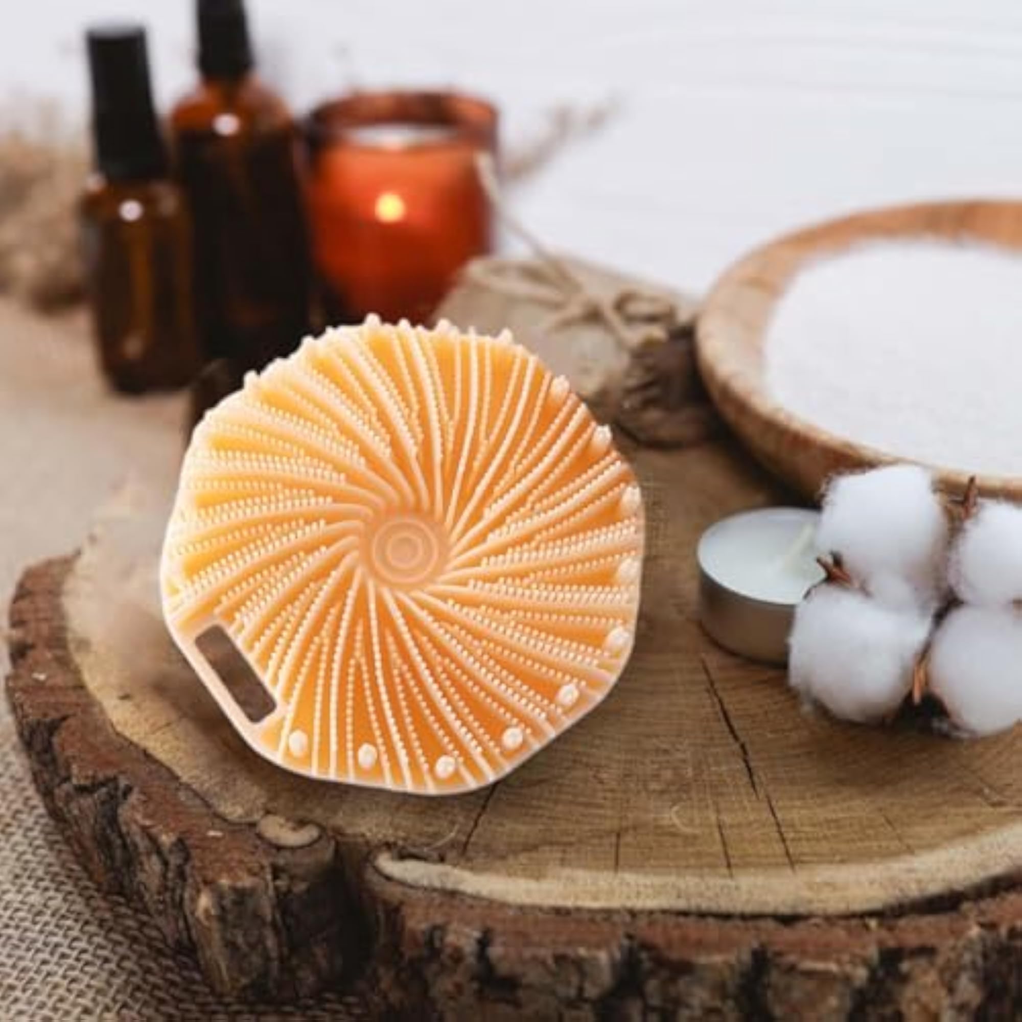 Silicone Bath Brush Convenient Exfoliating Shower