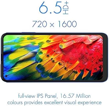 NUU B10 4G LTE 64GB/ 4GB Real Ram, 6.55'' Unlocked for T-Mobile, Mint, Metro, Ultra, Tello, Dual SIM, 48MP Triple-Camera, 4000 mAh, Blue, 365 Days Warranty & US Hotline Support image 6 of 8 B09WC99KRR