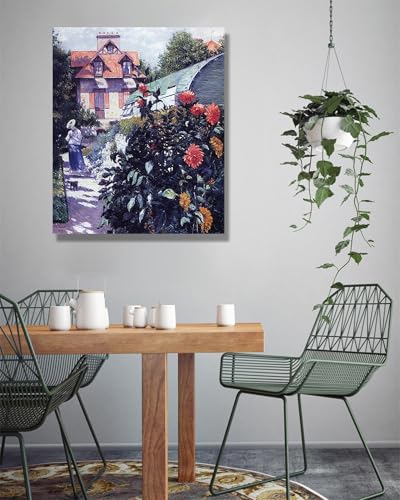 Tableau d'art de mur de toile Paysage 32 en format exposition 80x96cm pour salon