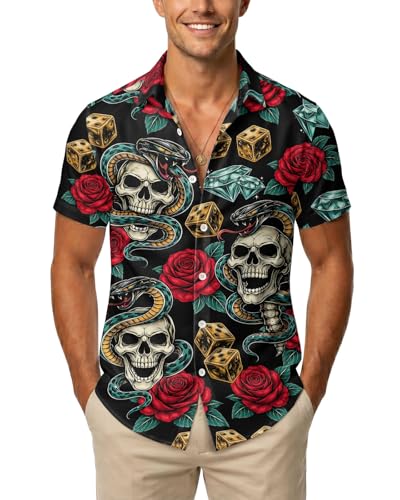 Image of 99TIMORO Fathers Movie Hawaiian Shirt for Men, Characters Button Down Short Sleeve Top, Summer Beach Gifts