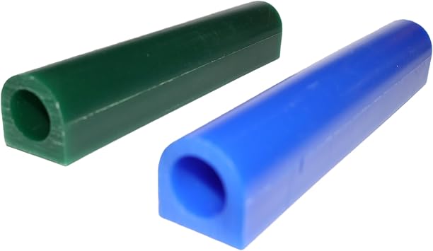 Wax Ring Tube 2PCS Carving Wax Ring Tube, Lost Wax Casting Supplies for Jewelry Making, Ring Making with Wax Carving Tool T150